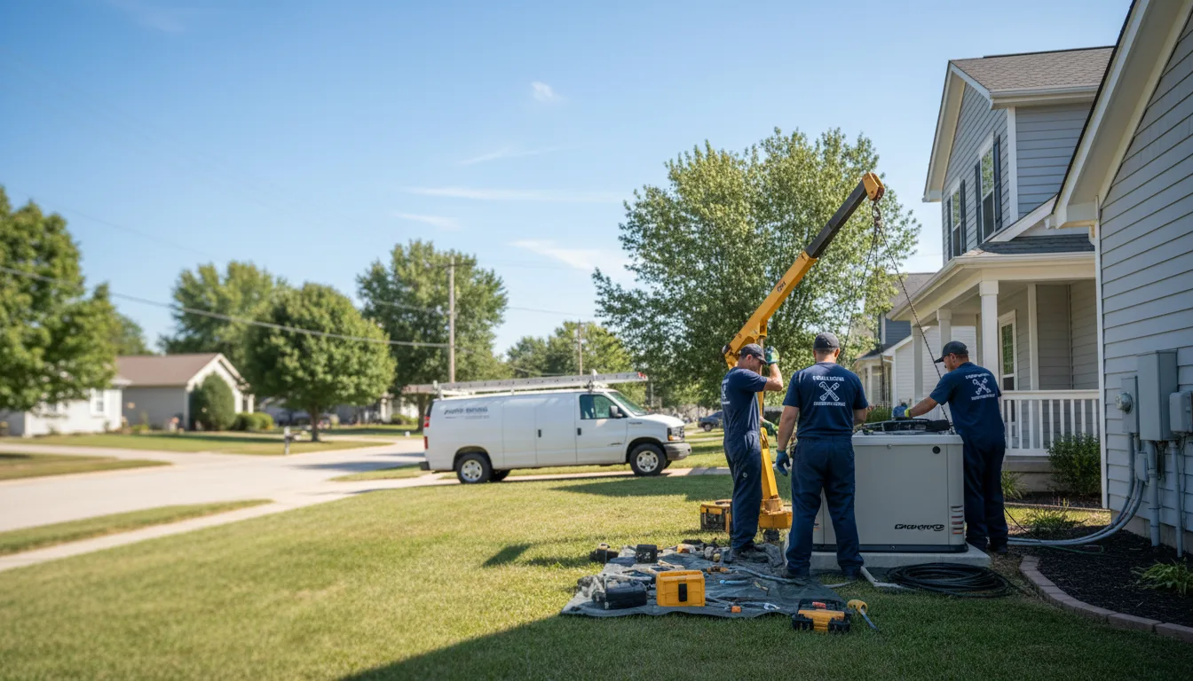 Generator Installation in Wisconsin Dells, WI near me